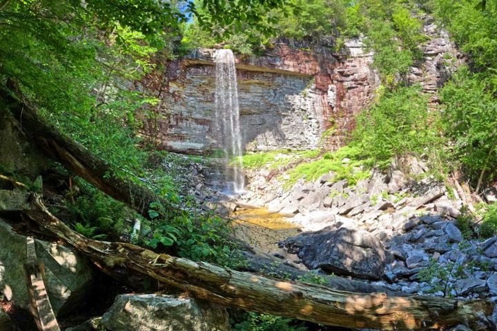 Stony Kill Waterfalls in New York