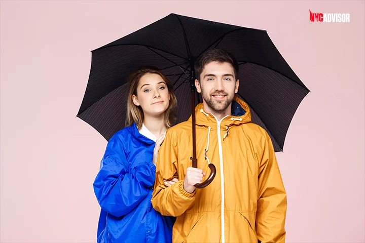 Raincoat or Wind Breaker in Packing List for Spring NYC