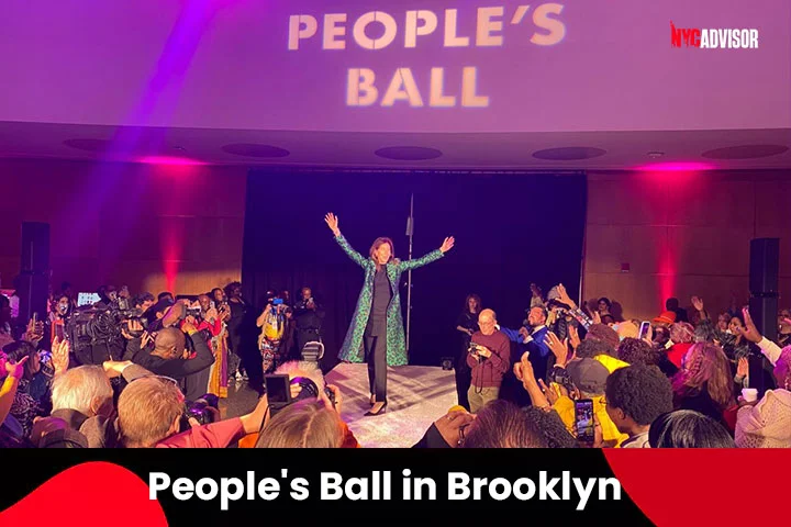People's Ball in Brooklyn, in May