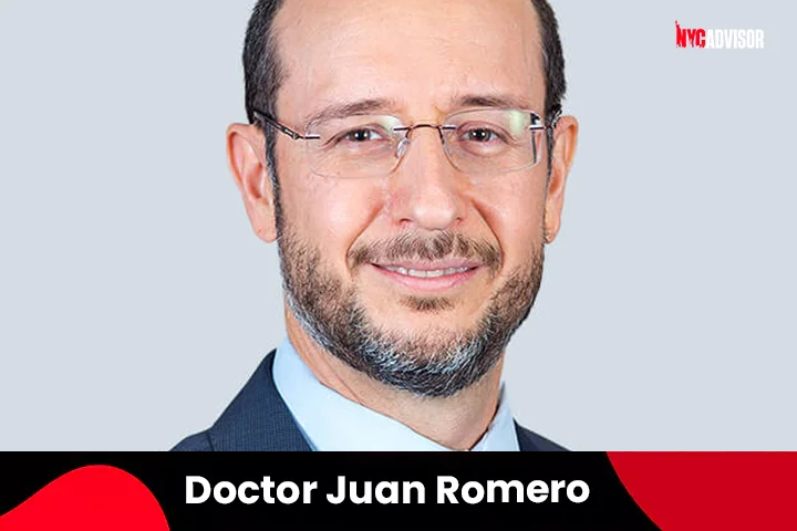 Doctor Juan Romero, Ophthalmologist, New York