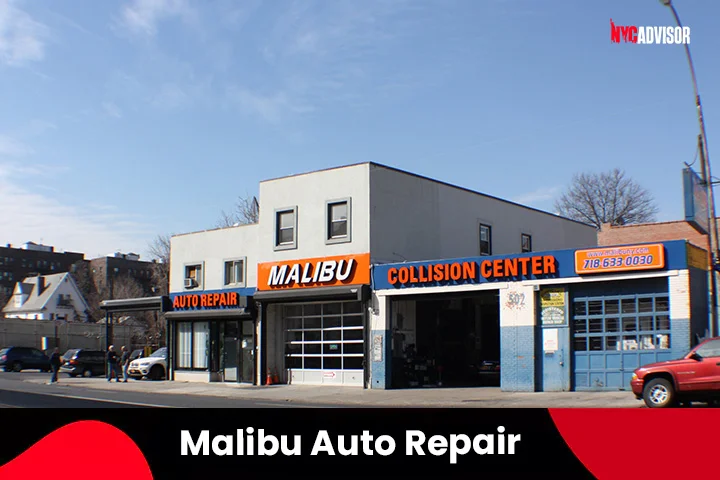 Malibu Auto Repair Shop in New York
