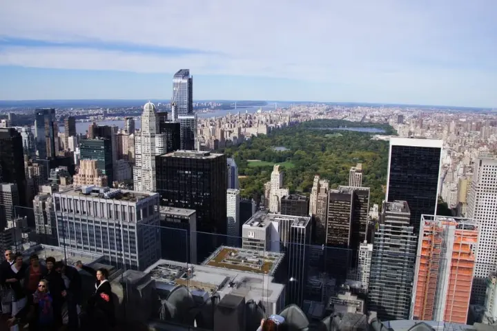 Get Panoramic Views from the Top of the Rock Observation Deck, Times Square, NYC 