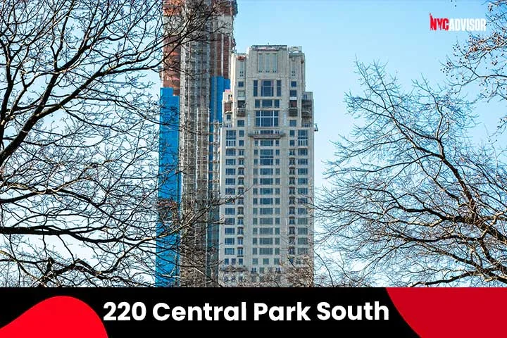 220 Central Park South Tower in New York City;