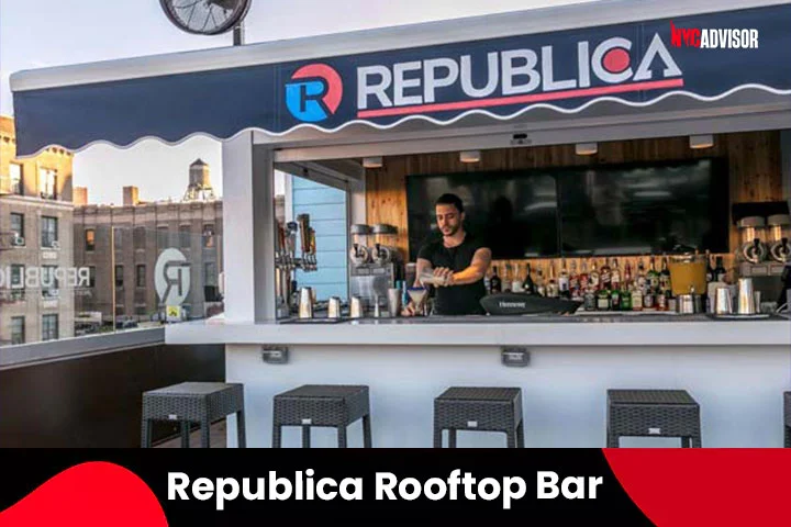 The Republica Rooftop Bar, Inwood, NYC