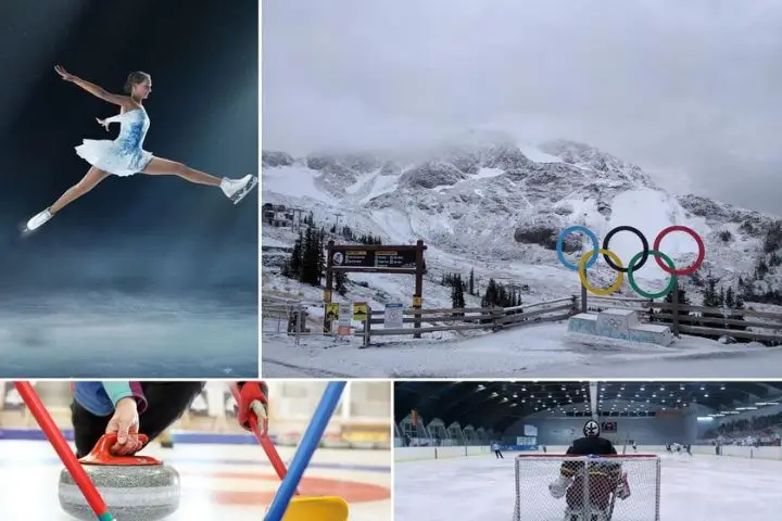 some winter sports during the winter