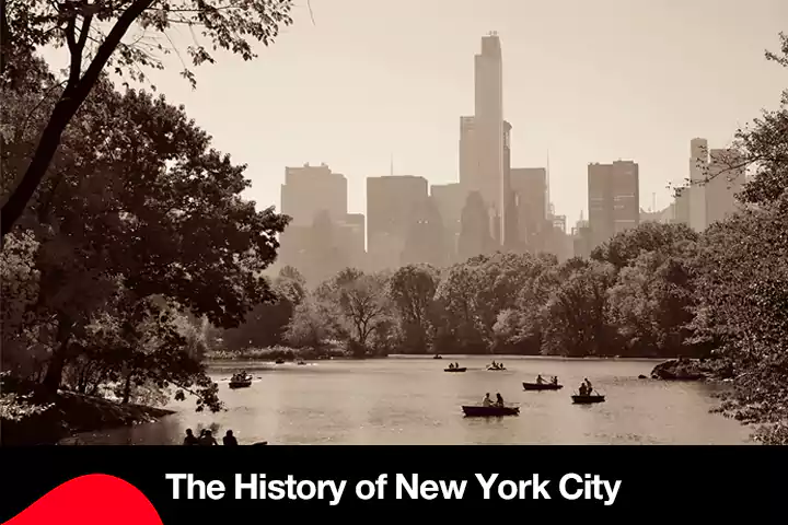History of New York city
