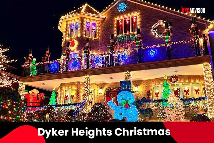 visit ny in november Dyker Heights Christmas Lights NYC