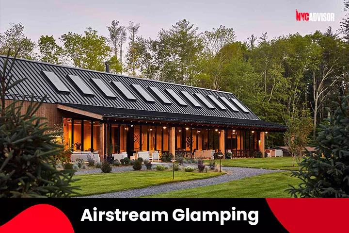 Airstream Glamping site in Boice Ville, NY