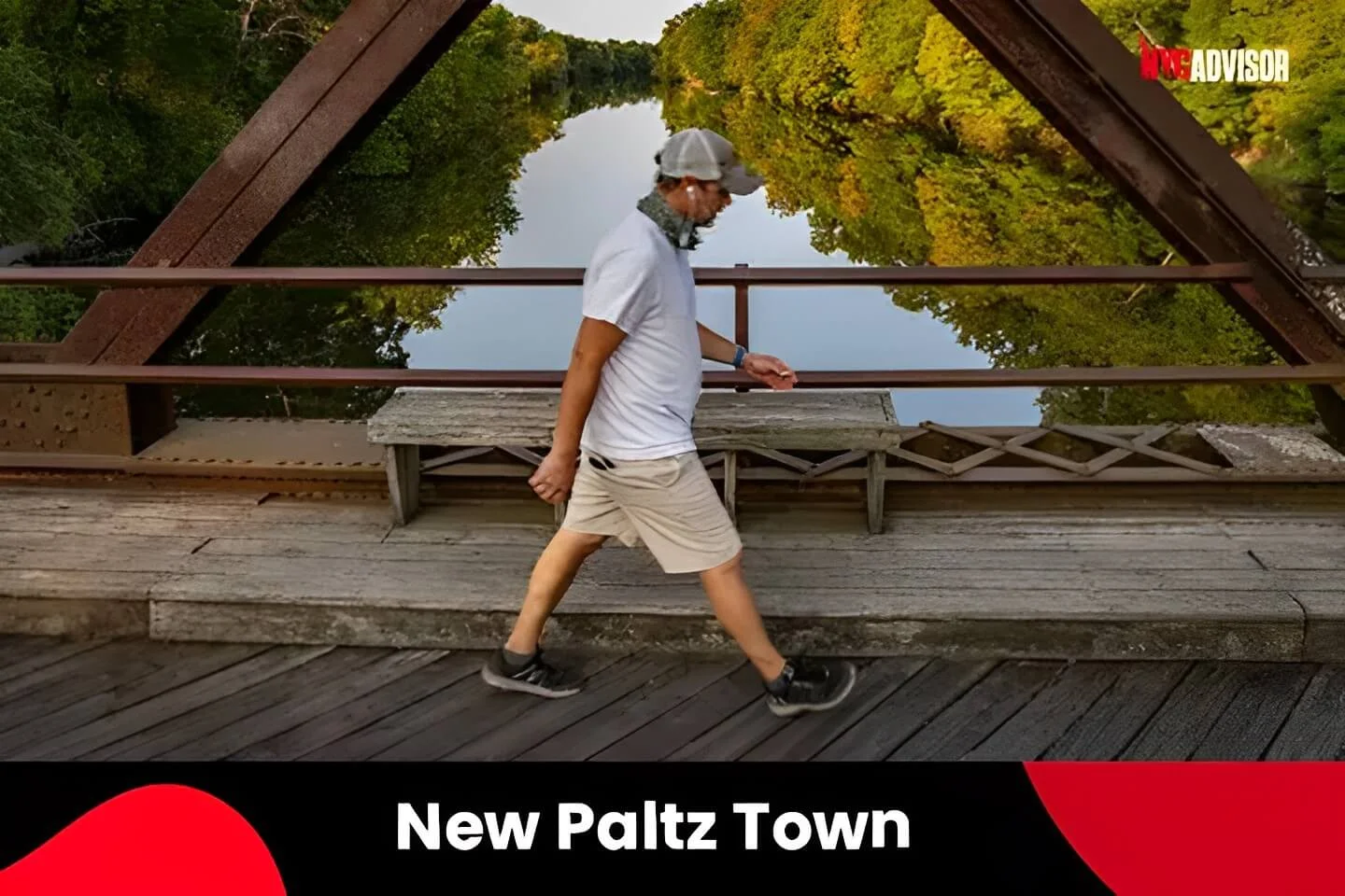 New Paltz Town in New York