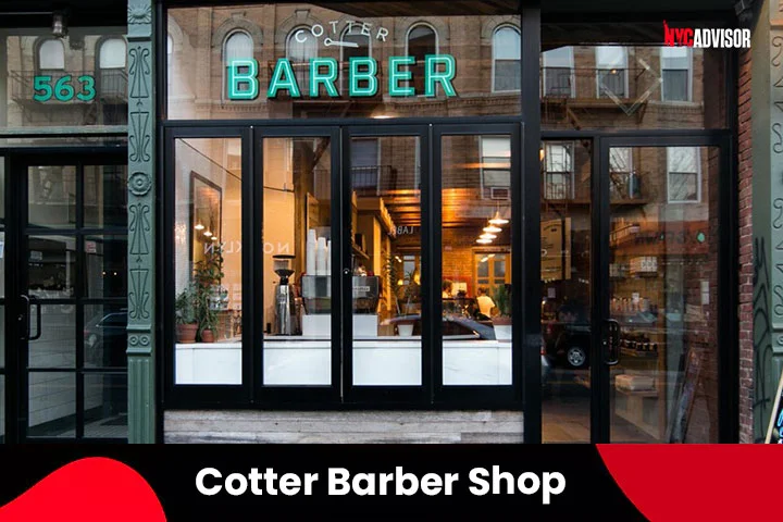 Cotter Barber Shop, NYC