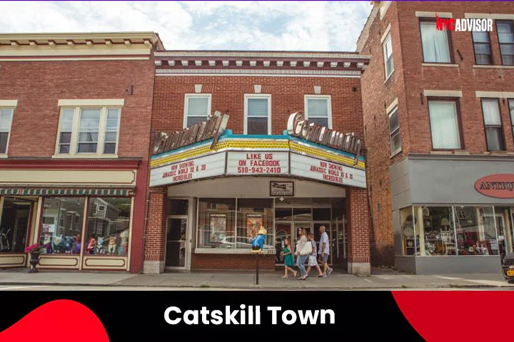 Catskill Town in New York