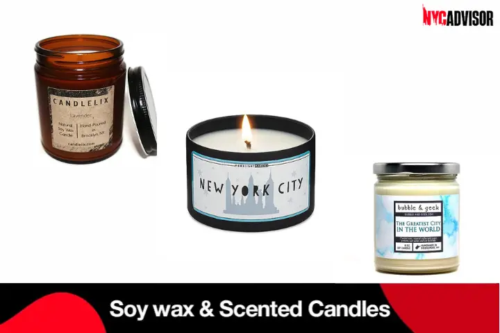 Soy wax and Scented Candles