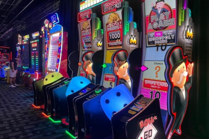 The Dave and Busters Gaming Arena for Kids in NYC