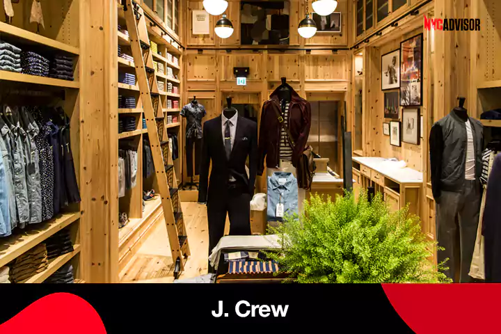 J. Crew Men's Shop in Soho