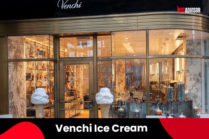 Venchi Ice Cream in New York City