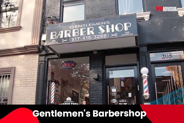 Gentlemen's Barbershop in Brooklyn, NYC
