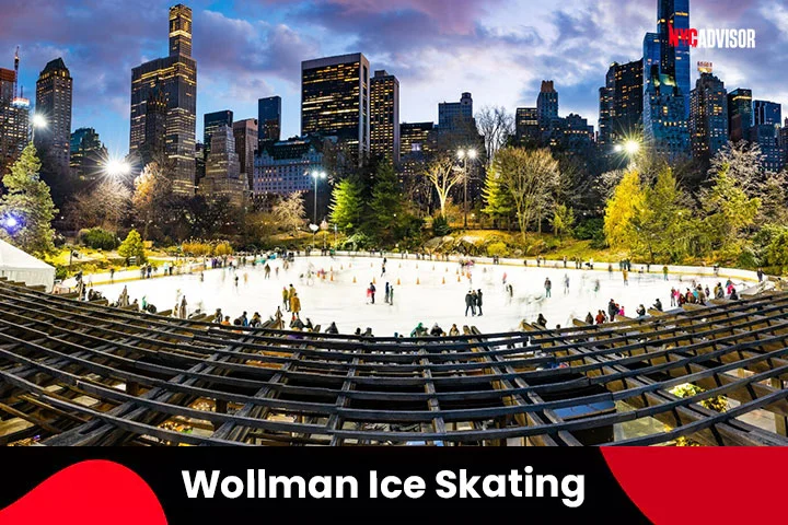 Wollman Ice Skating Rink in NYC