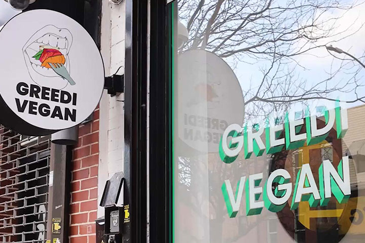 Greedi Vegan American Restaurant in Brooklyn