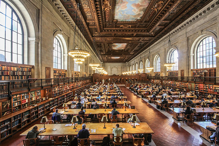 New York Public Library Read a book