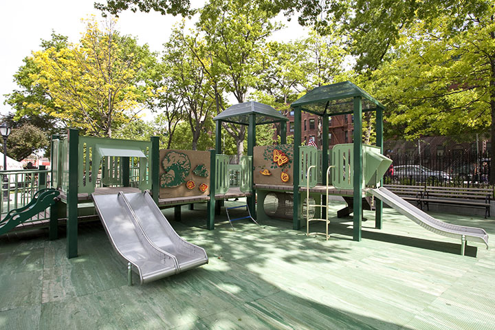 Kids can Play Fun Games at the J J Byrne Play Area