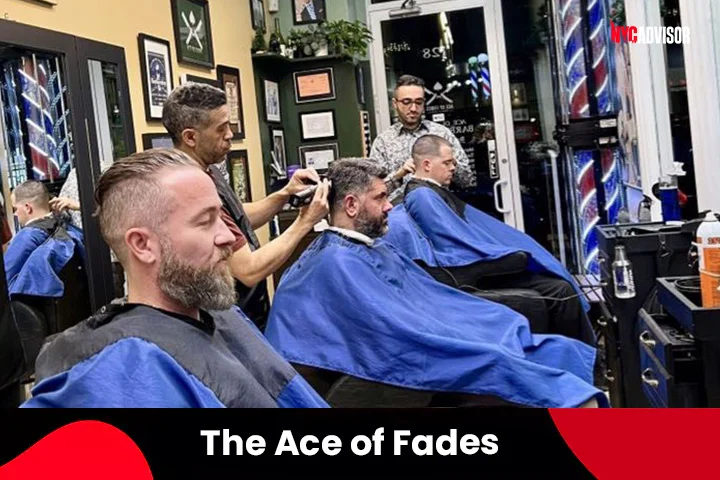 The Ace of Fades Barber Shop, New York