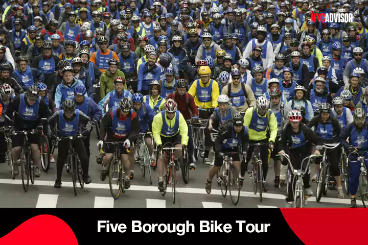 Five Borough Bike Tour in NYC