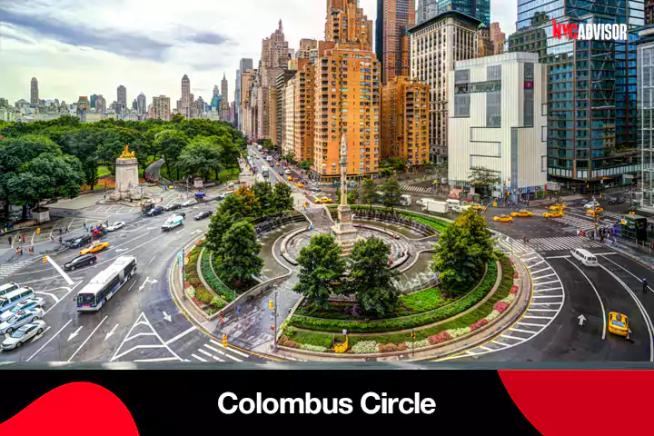 Colombus Circle in Manhattan