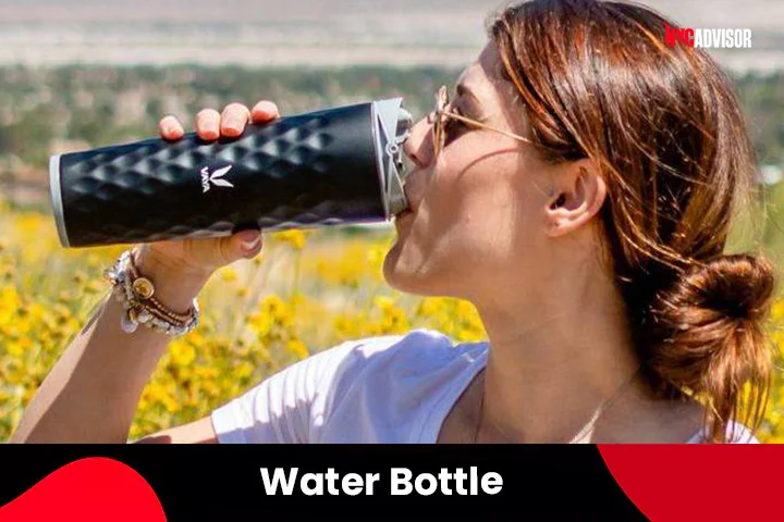 Water Bottle in Summer