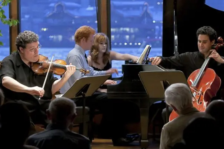 Nothing Beats Chamber Music on a Barge