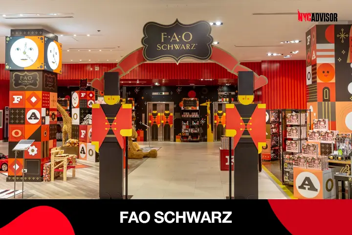 FAO SCHWARZ in NYC