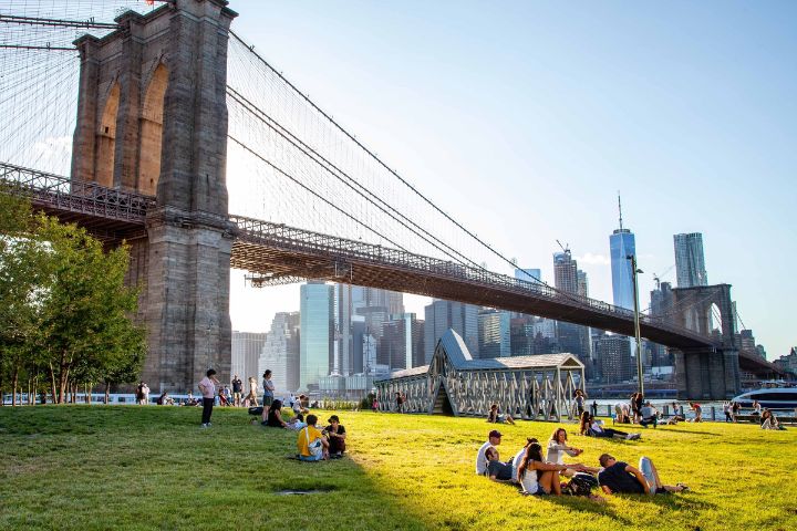 The Brooklyn Bridge Waterfront Park