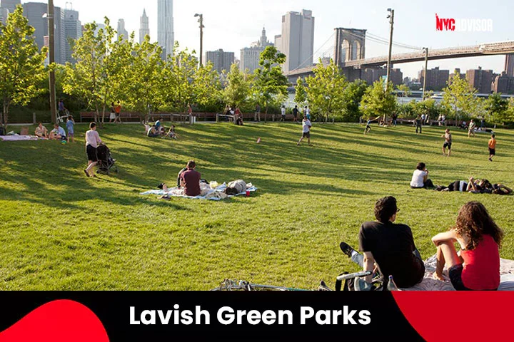 Lavish Green Public Parks in NYC