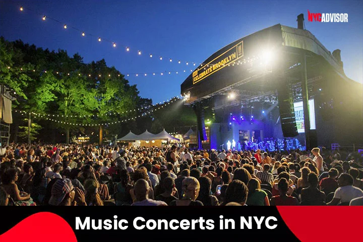 Music Concerts in NYC in August