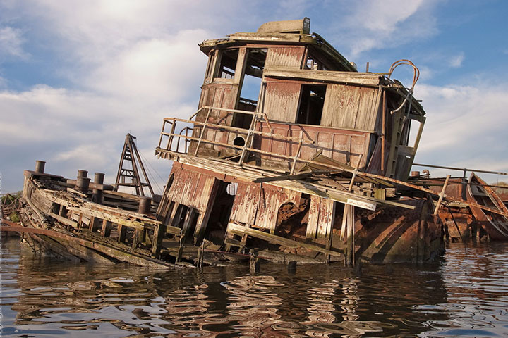 Staten Island Boat Graveyard