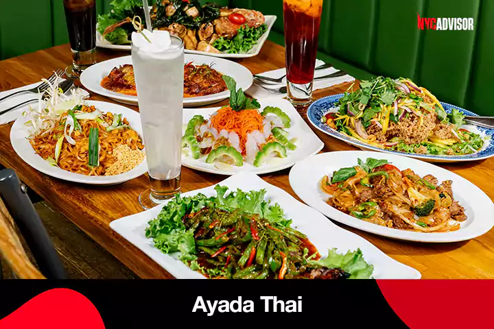 Ayada Thai Restaurant, NYC