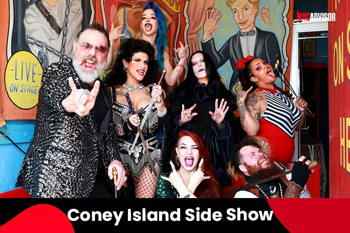 Coney Island Side Shows by The Seashore