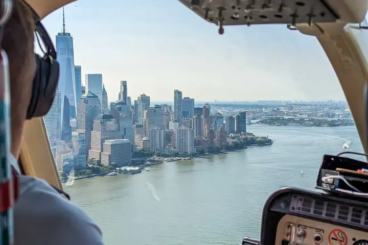 Take a Helicopter Ride at the Times Square