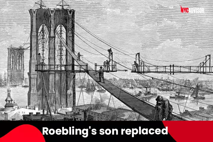 Roebling's son replaced him and had similar luck.
