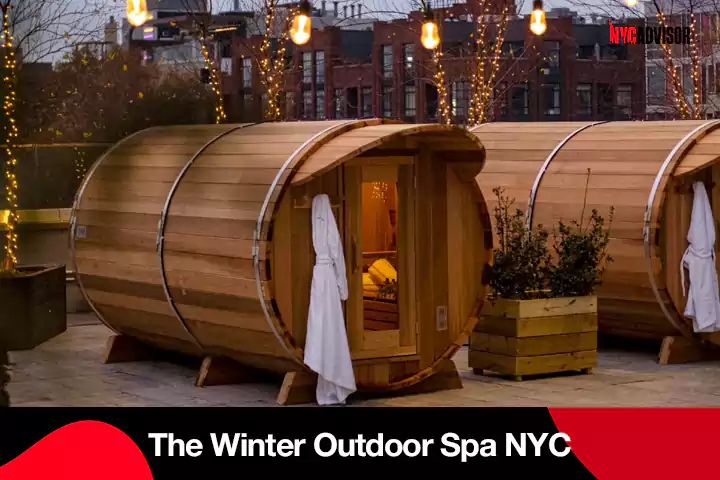 Winter Outdoor Spa