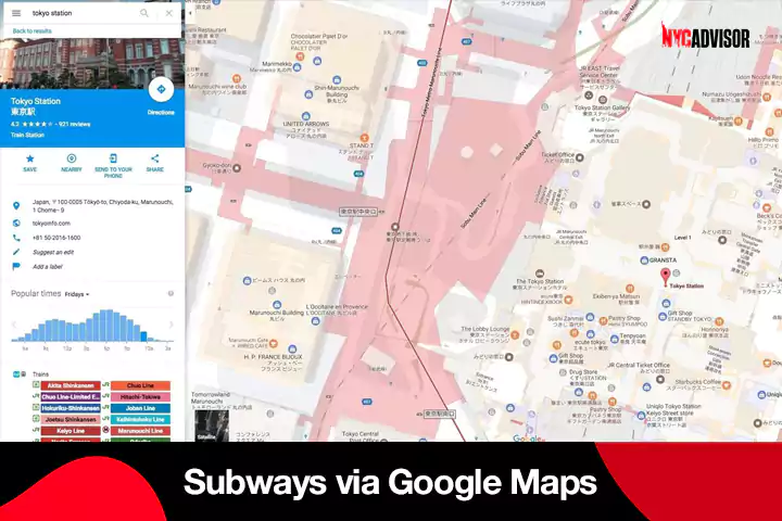 How to Navigate the Subways via Google Maps
