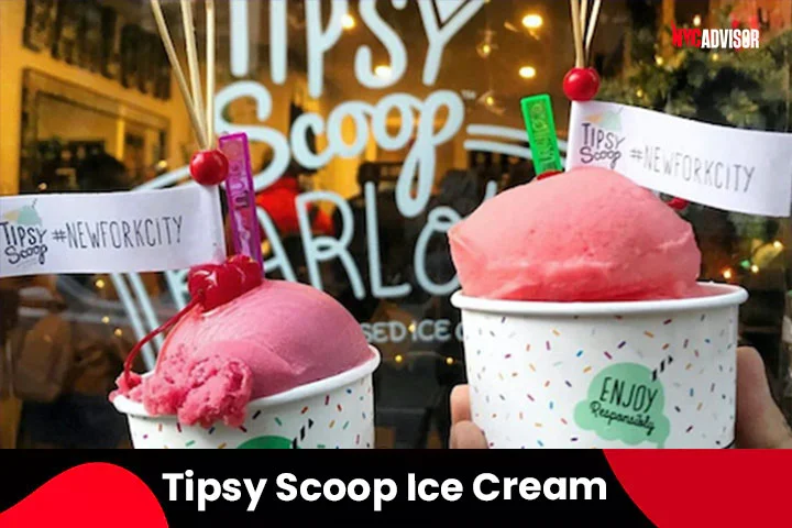 Tipsy Scoop Ice Cream in New York City