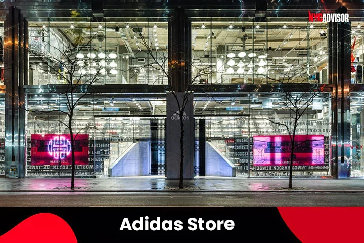 Adidas Store on Fifth Avenue