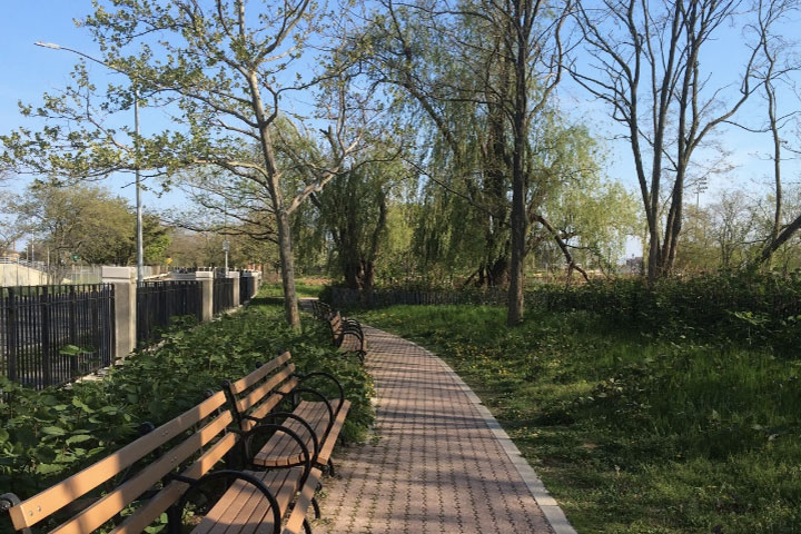 Calvert Vaux Park in Gravesend Neighborhood