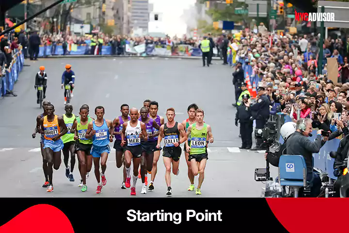 The Starting Point of NYC Marathon-Staten Island