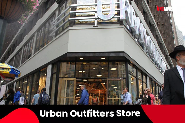 Urban Outfitters Store on Fifth Avenue