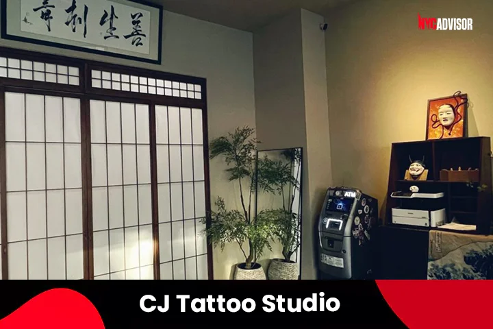 CJ Tattoo Studio, East Village, NYC
