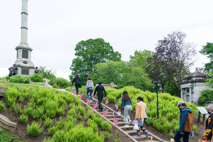 Walking Tour at the Green Wood Cemetery in Brooklyn