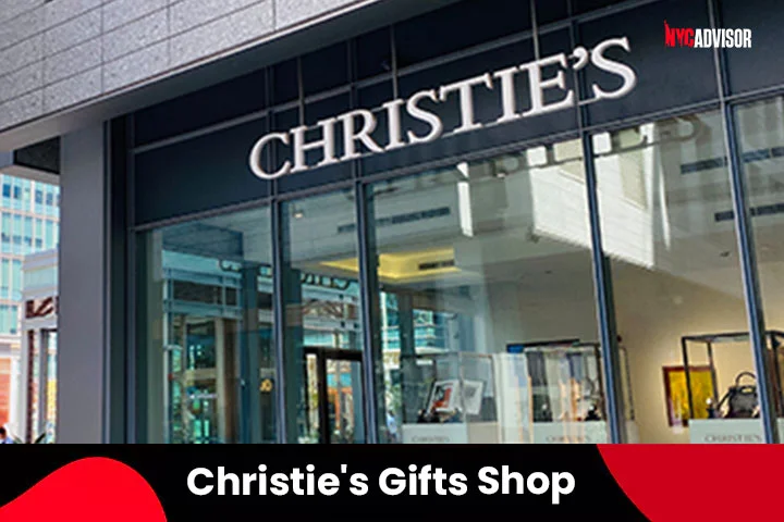 Christie's Gifts Shop, NYC