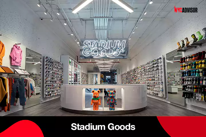 Stadium Goods in Soho