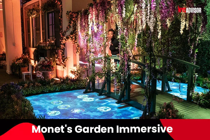 visit ny in november Monet's Garden Immersive Experience NYC